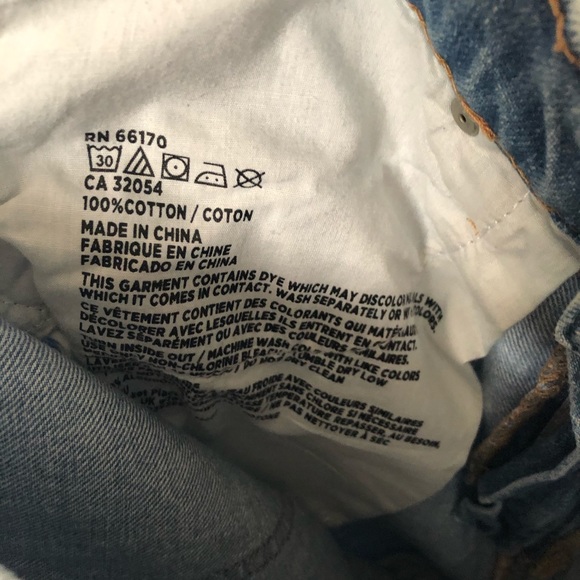 Urban Outfitters BDG Denmark high waist light wash jeans straight leg - Picture 5 of 6